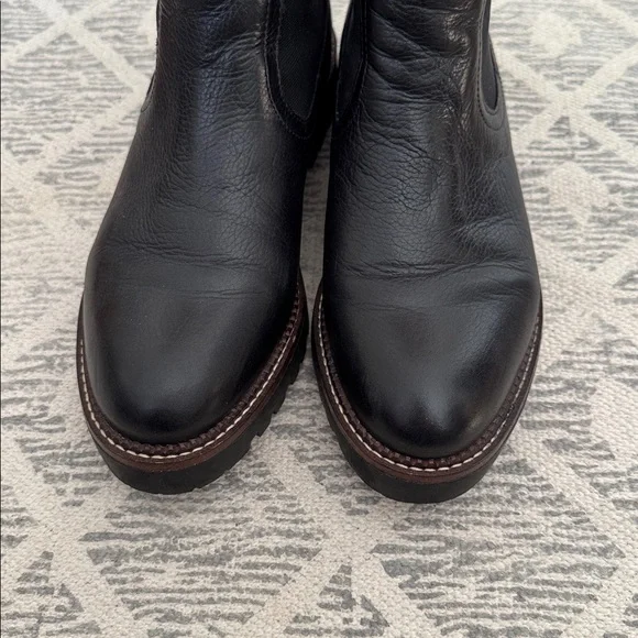 Black leather Chelsea boots - Picture 5 of 12